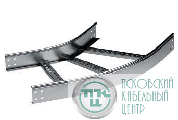 Угол горизонтальный 45град. 50х200 R-300 в компл. с крепежн. элемент. и соед. пластинами DKC LC0532K