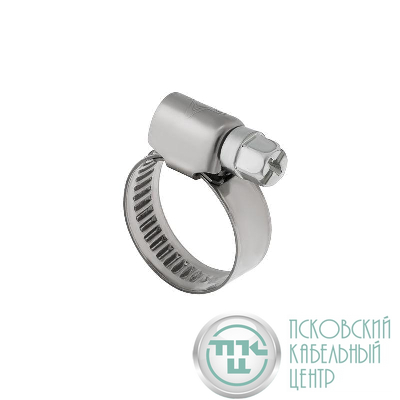 Хомут червячный 12-20/9-0.6мм нержавеющая сталь W2 Rexant 07-0712
