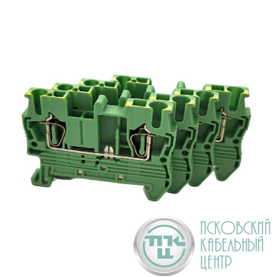 Клемма пружинная KH3 2.5-2-PE СТЭЗ 10000012