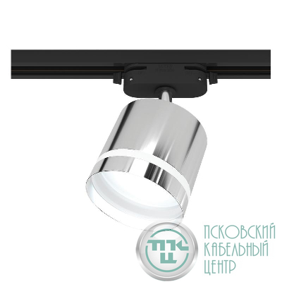 Светильник трековый ARTLINE поворотный 85х85х80мм GX53 230В алюм./пластик. 4кв.м хром. Ritter 59867 5
