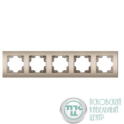Рамка 5-м Афина универс. шампань Universal A1042-Br