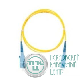 Патч-корд волоконно-оптический SC/UPC-FC/UPC LSZH нг(A)-HFLTx одномод. 9/125мкм 1м желт. NIKOMAX NMF-PC1S2C2-SCU-FCU-001