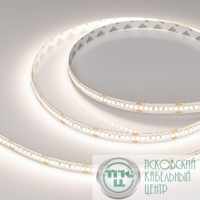 Лента светодиодная RT-A240-10mm 24V Day 4000К 22Вт/м IP20 2835 высок. эффект. 150лм/Вт (уп.5м) Arlight 036213