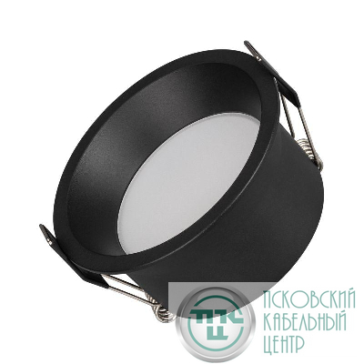 Светильник светодиодный MS-BREEZE-BUILT-R104-12W Day4000 BK 85 deg IP20 230В металл Arlight 035612