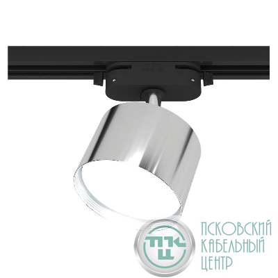 Светильник трековый ARTLINE поворотный 85х85х55мм. GX53 230В алюм. 4кв.м хром. Ritter 59859 0