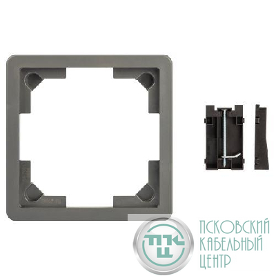 Люк 18-7001-03 комплект для установки люка IP66 в фальш-пол (рамка+монтаж. лапки) сер. Эра Б0063310