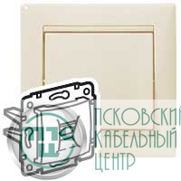 Розетка телефонная 2-м СП Valena RJ11 IP20 механизм сл. кость (DIY-упак.) IEK 696742