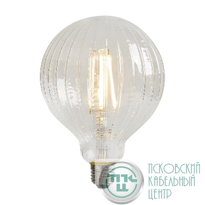 Лампа светодиодная филаментная Loft 271 YX-G125175LXFEC01 4Вт 2200К E27 DIM Voltega 8575