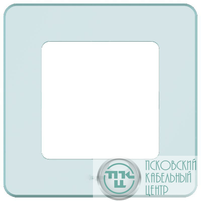 Рамка 1-м СП Inspiria IP20 мятн. IEK 673935