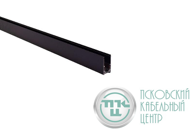 Шинопровод трековый TRM-S20-300-B L3000 48В магнитный накладной черн. Эра Б0054840