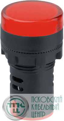 Лампа индикаторная 82 801 NBI-I-AD22-230-R d22мм 230В AC/DC красн. Navigator 82801