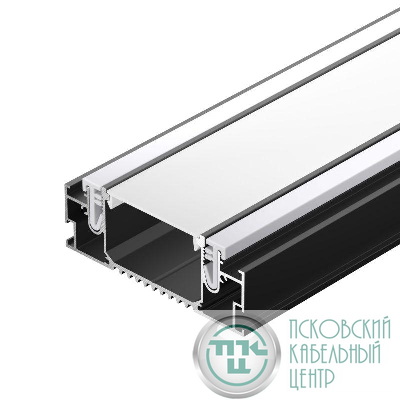 Профиль STRETCH-41-CEIL-CENTER-2000 BLACK L2000 алюм. Arlight 055206