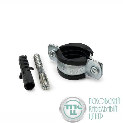 Хомут в комплекте (М8) метал. 3/4дюйм (25-29) RTP 29192