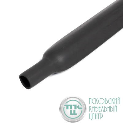 Трубка термоусадочная ТТ-200-12.7/6.4 черн. КВТ 79918