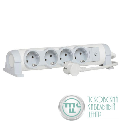 Удлинитель 4х1.5м с заземл. 16А IP20 "Комфорт" Leg 694626