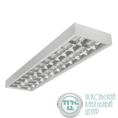 Светильник ЛПО 2х36Вт накладной CSVT ЦБ000000744