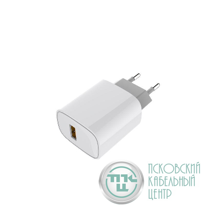 Устройство зарядное сетевое с одним портом USB-A 18Вт Rexant 18-2218
