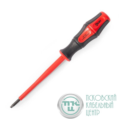 Отвертка диэлектрическая "Профи" шлиц 4.0х100 КВТ 78609