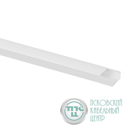 Кабель-канал 80х40 L2000 пластик бел. TOKOV ELECTRIC TKE-KK-80-40-2000-WH
