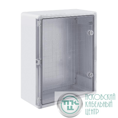 Корпус ударопрочный ЩМПп 500х400х180 IK10 IP65 прозр. дверь АБС пластик PRIZMA TOKOV ELECTRIC TKE-PZ-CPB06-IK10-IP65