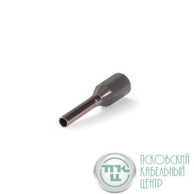 Наконечник штыревой втулочный изолированный НШВИ 0.75-8 ЕВРО сер. КВТ 103198