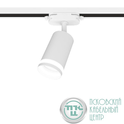 Светильник трековый ARTLINE поворотный 55х55х100мм GU10 230В алюм./пластик. 4кв.м бел. Ritter 59879 8