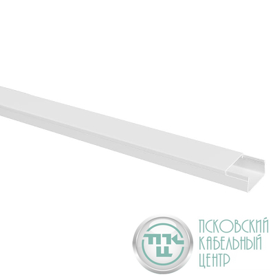Кабель-канал 40х16 L2000 пластик бел. TOKOV ELECTRIC TKE-KK-40-16-2000-WH