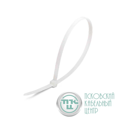 Хомут кабельный КСС "NORD" 8х350 бел. (уп.100шт) КВТ 79738