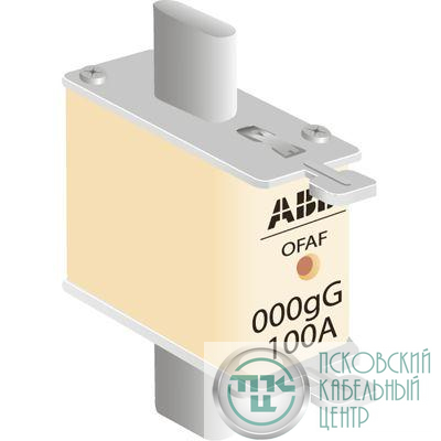Предохранитель OFAF000H4 4А тип gG размер 000 до 500В ABB 1SCA022627R0310
