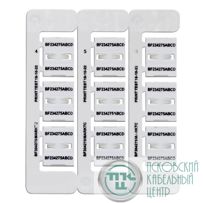 Маркировка бабочка Dкаб=4.2-7.5мм L=23мм (уп.180шт) DKC BF234275