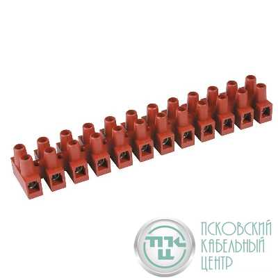 Колодка клеммная винтовая OK-431-12-FV 12х2.5мм фиберглас DKC 43112FV