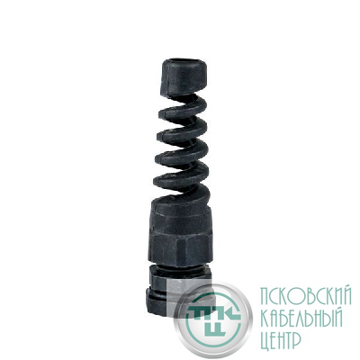 Сальник PG7 d3-6.5мм (d отверст. 11мм) IP54 с гибким отводом EKF plc-pg-7-g