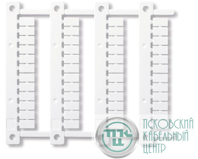 Блок маркировок пластик 48 этикеток FINDER 06048