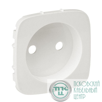 Панель лицевая Valena Allure для розетки силовой 2К жемчуж. Leg 754979