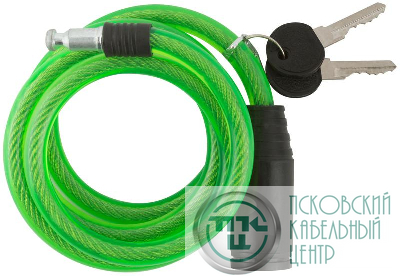 Замок тросовый 10х1200мм FIT 67102