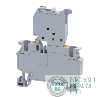 Клемма для предохранителей push-in OptiClip CPF-4-HESI-(5х20)-10А-(0.2-4) сер. КЭАЗ 331875