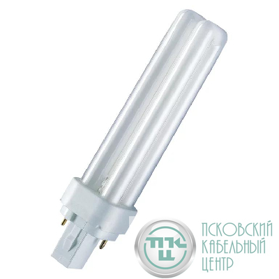Лампа люминесцентная компактная DULUX D 18Вт/830 G24d-2 OSRAM 4099854122934