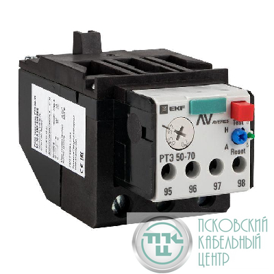 Реле тепловое РТЭ 50-70 50-63А EKF AVERES rel-50-70-50-63-av