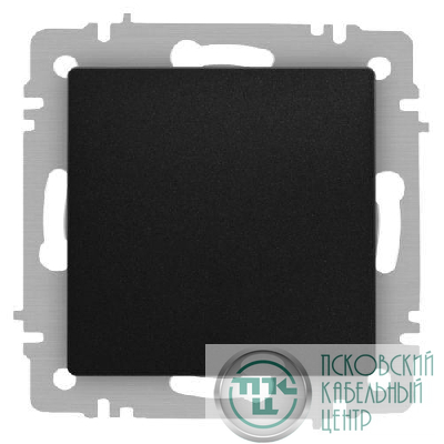 Переключатель 1-кл. СП Accent 6-103-05 10А IP20 250В AL/CU антрацит Intro Б0063470