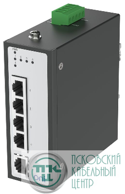 Коммутатор промышленный неуправляемый ISU-430 Ethernet 5 портов 10/100BaseT разъем RJ45 24В AC/12/24/48В DC с резервированием ONI ISU-430-5FE0000000000