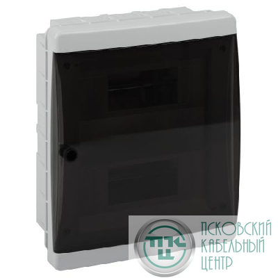 Корпус встраиваемый COMFORT ЩРВ-П-24 IP40 пластик. прозр. крышка бел. bf24cw Эра Б0067230