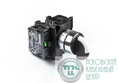 Переключатель 2-0-1 с фиксацией 2 НО+2 НО EMAS CM303S30