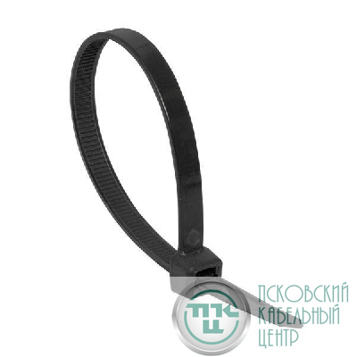 Хомут кабельный 7.2х200 нейл. черн. (уп.100шт) EKF plc-cb-7.2x200