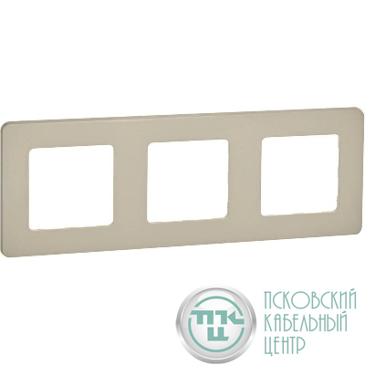 Рамка 3-м СП Inspiria IP20 сл. кость IEK 673951