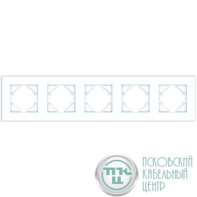 Рамка 5-местн City бел. GUSI С1115-001