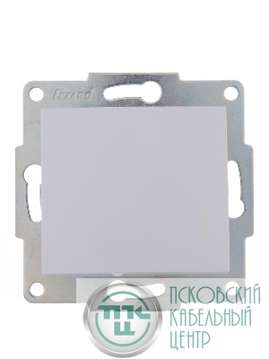 Выключатель 1-кл. 1п СП Karina 10А IP20 механизм бел. LEZARD 707-0288-100
