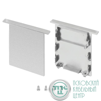 Заглушка SL-LINIA52-3L-F-MIDDLE глухая пластик (комплект) Arlight 044709