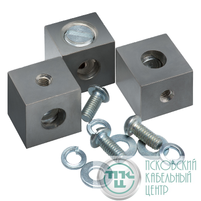 Комплект зажимов OptiMat E100-63..100А УХЛ3 (уп.3шт) КЭАЗ 100016