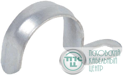 Скоба крепежная однолапковая d25-26мм метал. (уп.10 шт) IEK CMAT10-25-010