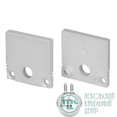 Заглушка SL-SLIM20-H20 с отверстием пластик Arlight 024494